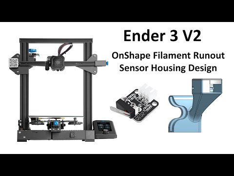 How to Design, Install, Enable and Configure the Filament Run Out Sensor on  the Jyers UI Ender 3 V2