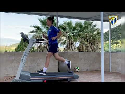 Rutina de Entrenamiento de Circuito para hacer en CASA | Málaga CF Femenino