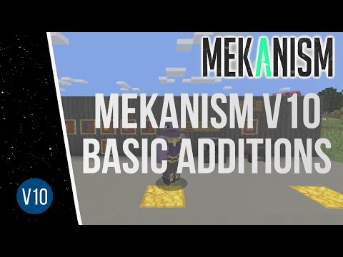 Minecraft - Mekanism: VERSION 10 Basic Changes and Features