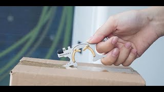 13-in-1 Multi-function Tool, with Key Ring, Bottle Opener, Wrench & More, for Reducing Contact