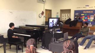 Simone Dinnerstein 'Remote' Disklavier Piano Lesson in D.C.