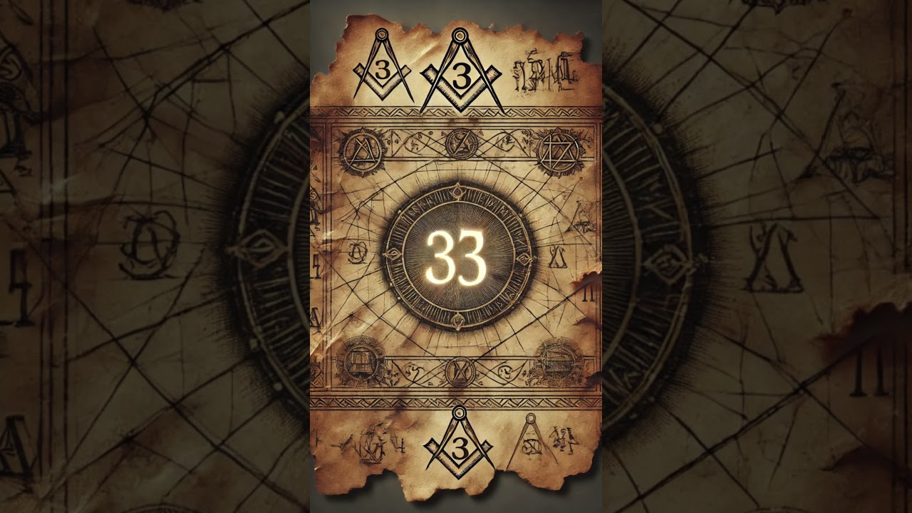 The Secret of the 33rd Degree of Freemasonry  #freemasonry  #MasonicSecrets  #33rdDegree  #Esoteric