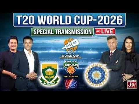 LIVE : T20 World Cup 2026 Special Transmission | Khel Ka Junoon | BOL Entertainment
