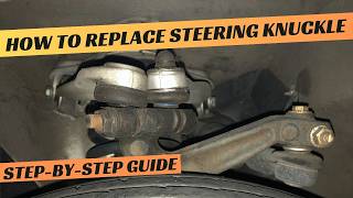 VW Audi Wheel Hub Steering Knuckle replacement 4 Link Suspension
