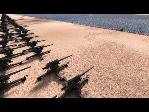 200 Howitzers vs 50 0.000 Heavy Knights | Ultimate Epic Battle Simulator 2