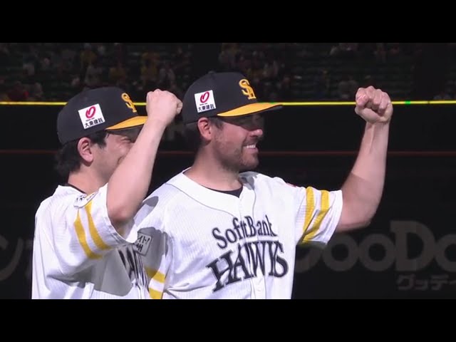 ホークス・松田選手・ムーア投手ヒーローインタビュー 10/16 H-E