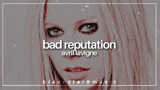 bad reputation || avril lavigne || traducida al español + lyrics