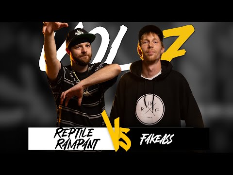 Reptile Rampant vs FakeAss | VRB Vol. 7 #rapbattle