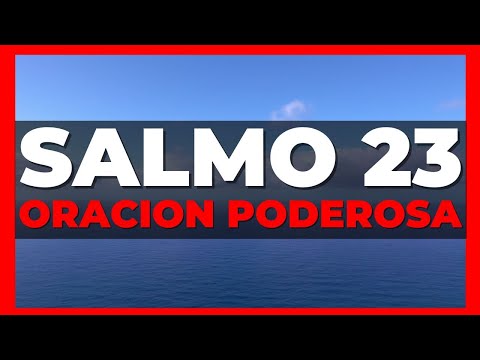 PSALM 23 Reina Valera Spoken With Large Print and Audio🔴