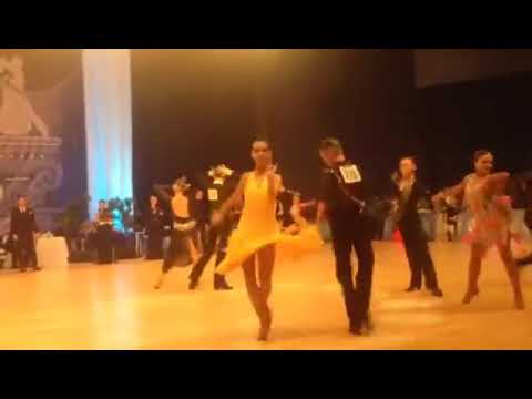 Kirill Osetrov and Iudina Sofia. Golden Step 2016. Samba