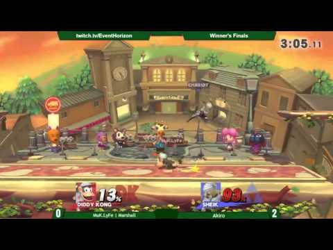 Construct 32 - Marshall (Diddy) vs Akiro (Sheik) - Smash 4 Winners Finals