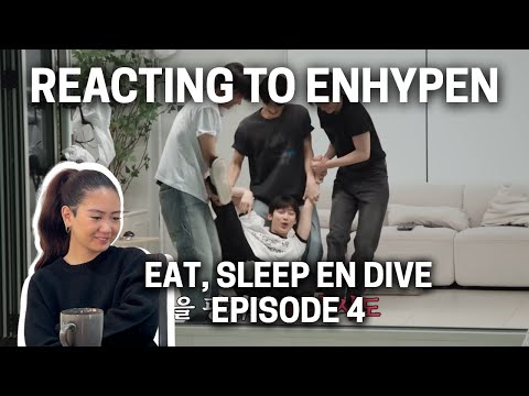 POOR SUNOO | "EAT, SLEEP EN DIVE" EP. 4 REACTION *ENHYPEN*