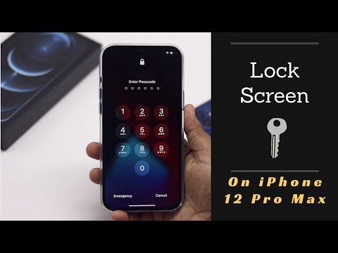 iPhone 12 Pro Max Screen Lock with Face ID & Passcode| Change Screen Lock Time on iPhone 12 Pro Max
