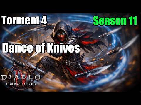 Diablo 4 Torment 4 Rogue Build – Dance of Knives Shadow Clone DESTROYS Endgame