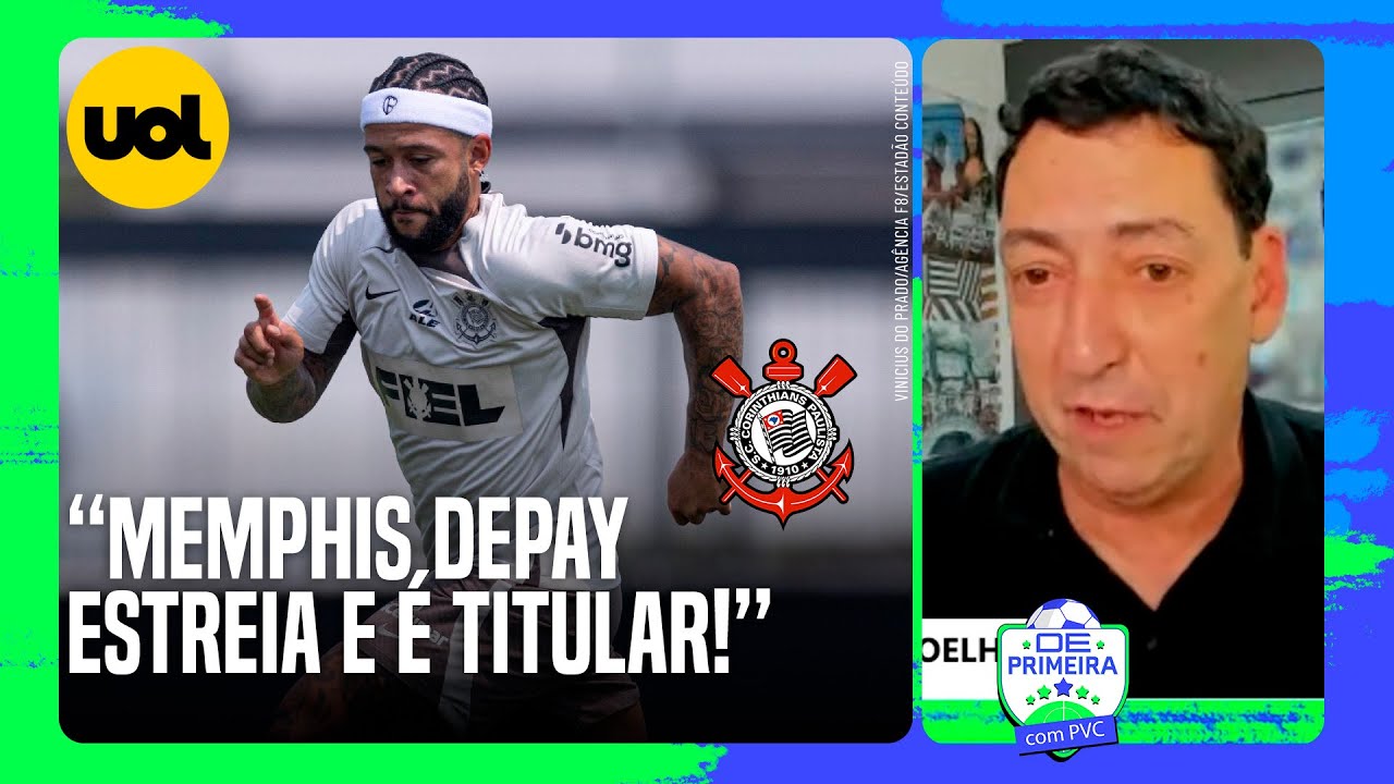 MEMPHIS DEPAY AMANHÃ CONTRA O ATLÉTICO-GO:” ESTREIA E COMEÇA JOGANDO, CRAVA PVC