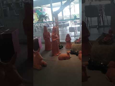 Natal decoração de shopping Muriaé. #thalialopes #minasgerais