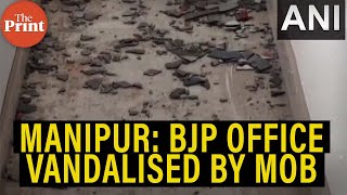 Download lagu BJP office vandalised by mob in Thongju, Manipur mp3 Download lagu BJP office vandalised by mob in Thongju, Manipur mp3