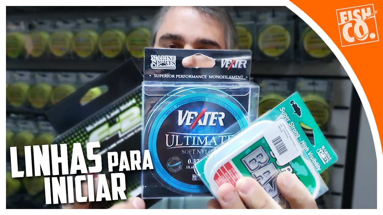 LINHAS PARA CARRETILHAS - AS MAIS INDICADAS PARA INICIANTES!