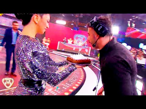 Fede Hoppe sopló las velitas y cerró su cumpleaños en Showmatch
