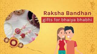 Raksha Bandhan Gifts for Bhaiya Bhabhi | Best Rakhi Hampers | Order Now at HalfCute