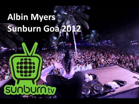 Albin Myers @ Sunburn Goa 2012