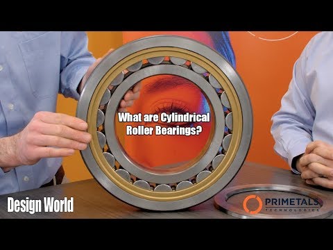What are cylindrical roller bearings?