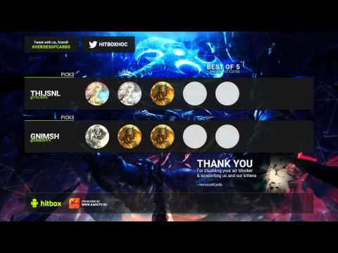 ThijsNL vs GNIMSH - Heroes of Cards 5 Group A Hearthstone