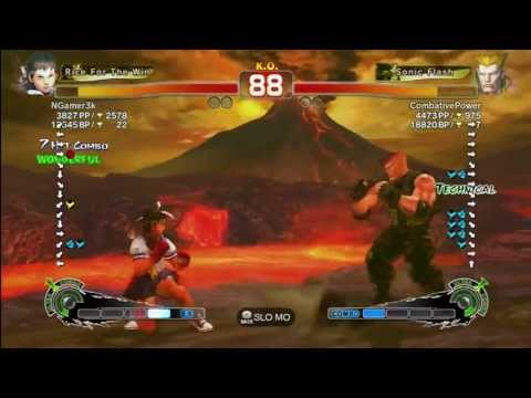 NGamer3K (Sakura) vs Combative Power (Guile)