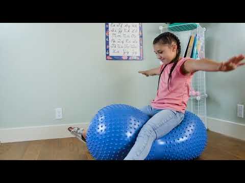Slide 7 - Bouncyband Sensory Peanut Ball (video)