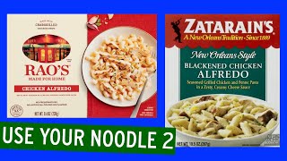 Frozen Chicken Alfredo Review:  Rao's vs Zatarain's