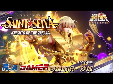 SHAKA ARAYA DE RAPARO NO IMORTAL DUELOS GALÁCTICOS - SAINT SEIYA AWAKENING