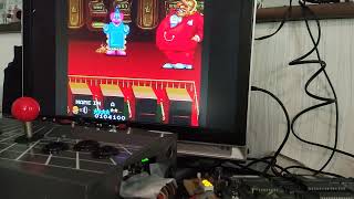Kaneko DJ Boy 1989 Arcade: Actual Hardware Gameplay