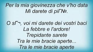Andrea Bocelli - Occhi Di Fata Lyrics