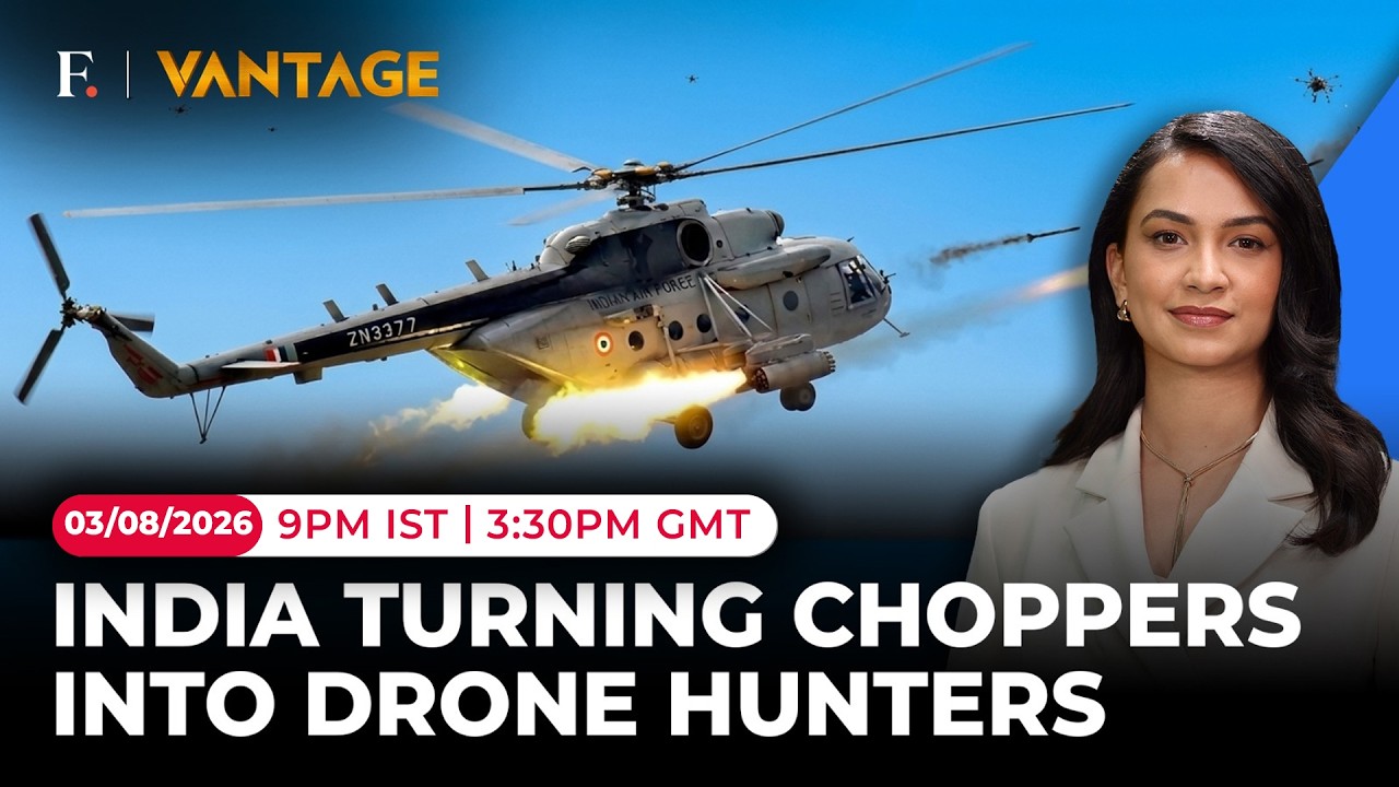 LIVE: How India is Turning its Helicopters into Drone Hunting Platforms | Vantage on Firstpost