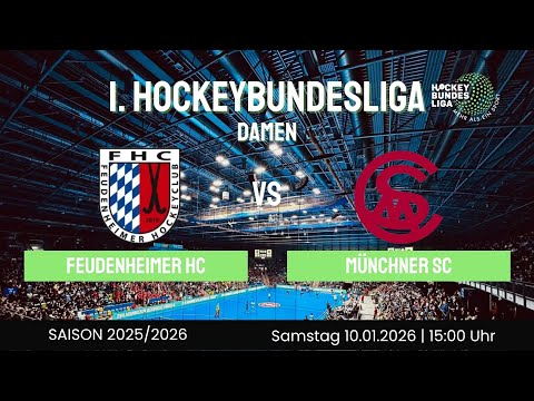 MHC TV | Feudenheimer HC - Münchner SC | 1. Bundesliga Halle Damen Süd | 10.01. - 15:00 Uhr