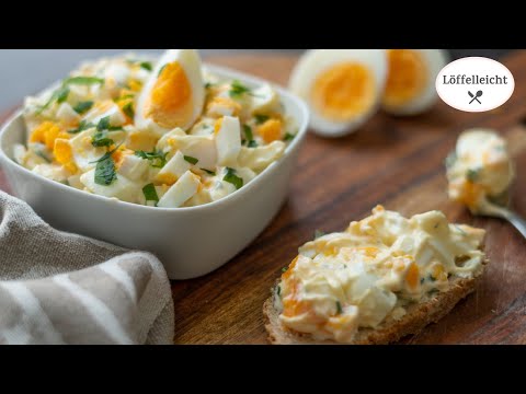 Delicious egg salad - a delicious and quick recipe for Easter brunch