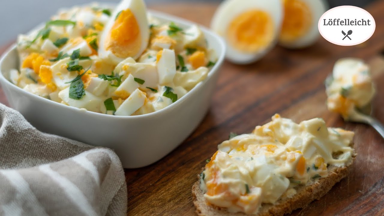 KLASSISCHER EIERSALAT - Einfache Rezepte