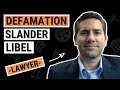 Defamation Slander Libel Explained By An Employment Lawyer