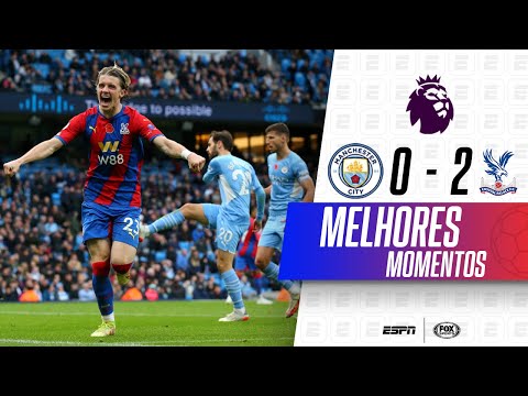 Gols e lances de Manchester City x Crystal Palace