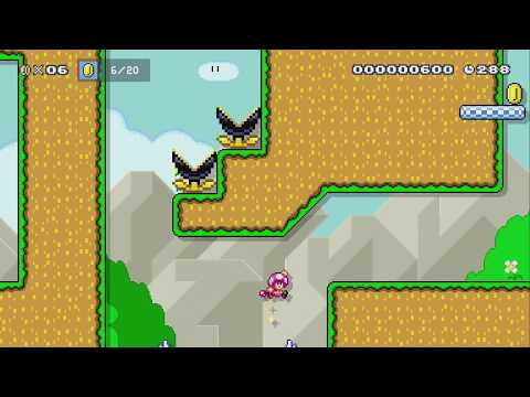 Muncher Hills by XanderG123 - Super Mario Maker 2 - No Commentary 1bx