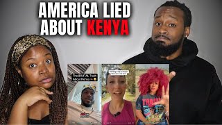 🇰🇪 American Couple Reacts to America Lied To US About AFRICA: Kenya