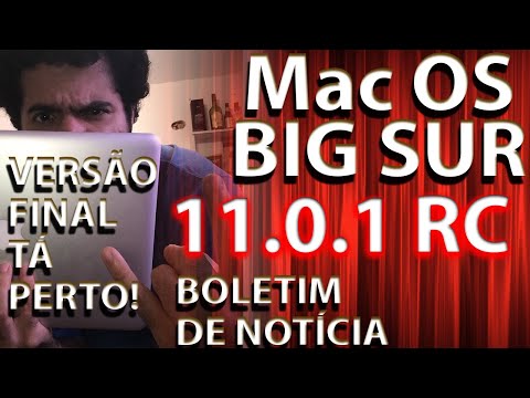 Apple libera Release Candidate do macOS Big Sur 11.0.1