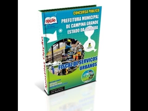 Apostila do Concurso Fiscal de Serviços Urbanos de Campina Grande 2014