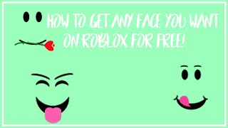 How To Get Free Faces On Roblox Mac - how to make a face on roblox mac