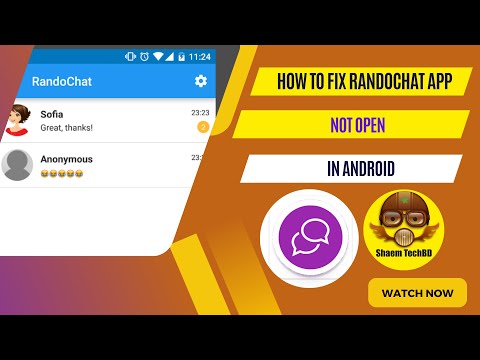 How to Fix RandoChat App Not Open in Android After New Updates