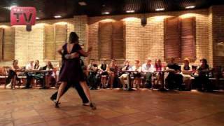 Alexander Krupnikov and Natasha Sorokina, Russia, Moscow, Milonga "On Board", 17.04.2010