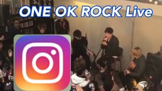 ONE OK ROCK 新曲 instagram live  Change   Wasted Nights Head High