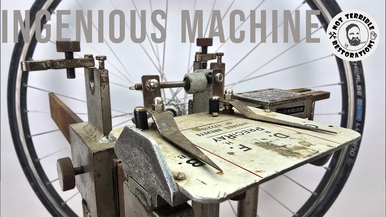 Reviving an  ICON: Restoring the Legendary Preciray Truing Stand 🔧✨