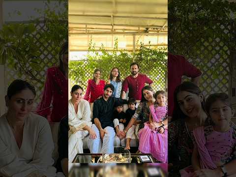 pataudi family celebrate rakshabandhan #shorts #saraalikhan #saifalikhan #kareenakapoorkhan