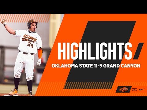 Oklahoma State 11-5 Grand Canyon | Cowboy Baseball Highlights